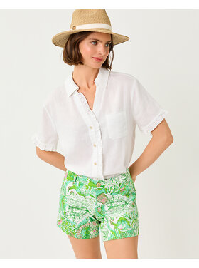 Lilly Pulitzer CARDEN RUFFLE TOP