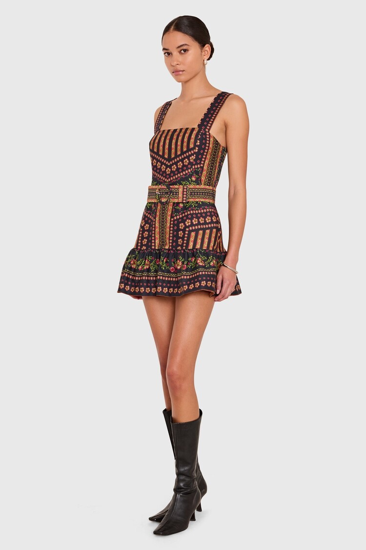 AMANDA UPRICHARD cs-40163jni Lena skort romper