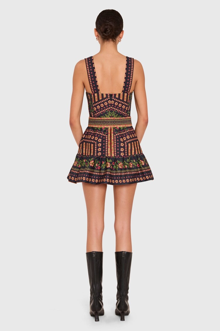 AMANDA UPRICHARD cs-40163jni Lena skort romper