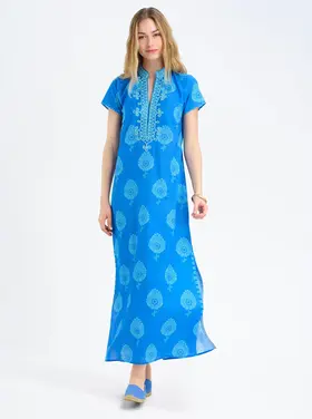 BELLA TU LANA CAP SLEEVE CAFTAN