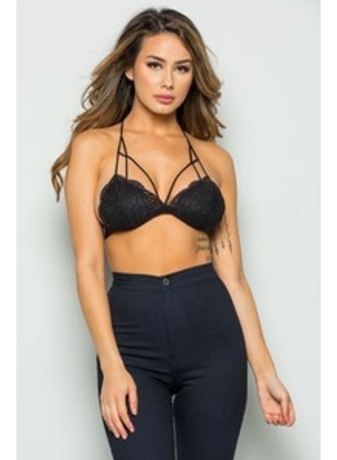 front strap bralette