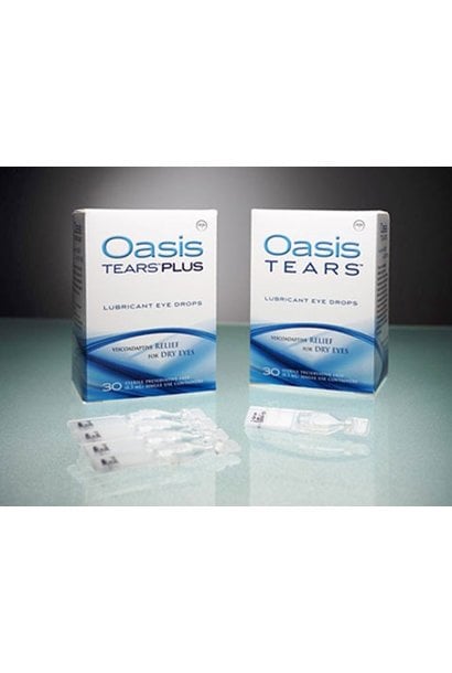 Oasis Tears Plus Lubricating Eye Drops - The Eye Bar