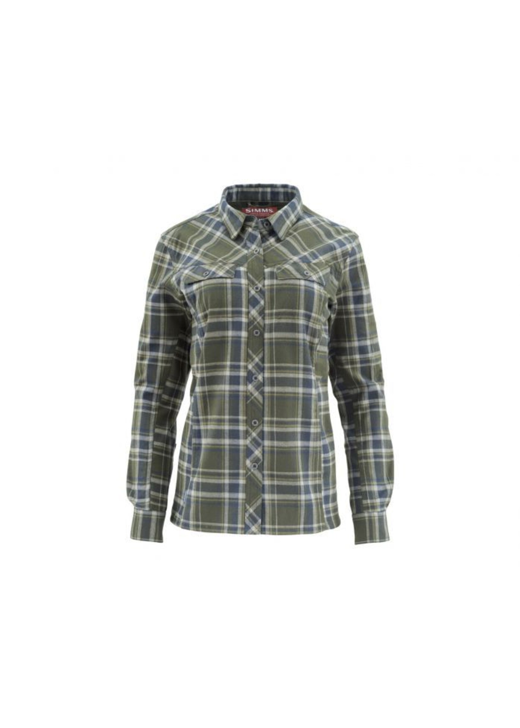 SIMMS WOMEN'S PRIMALOFT BLEND FLANNEL SHIRT