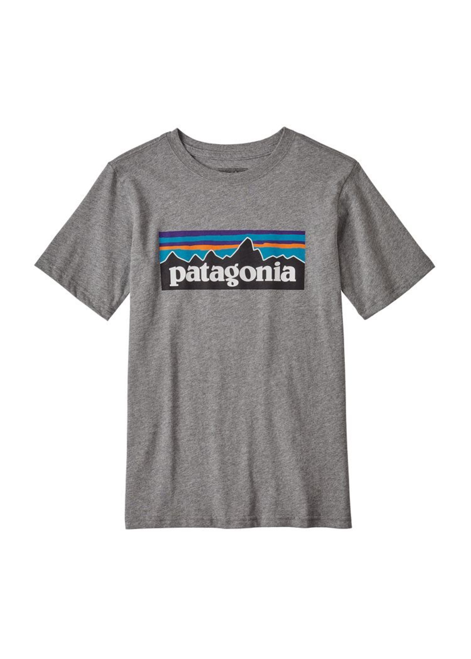 PATAGONIA Patagonia Boys' P-6 Logo Organic Cotton T-Shirt