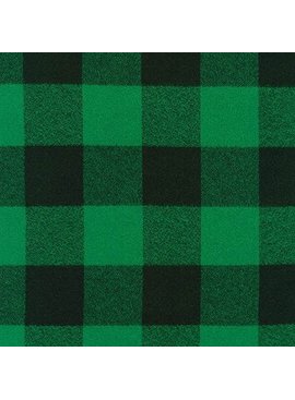 Robert Kaufman Mammoth Flannel Green