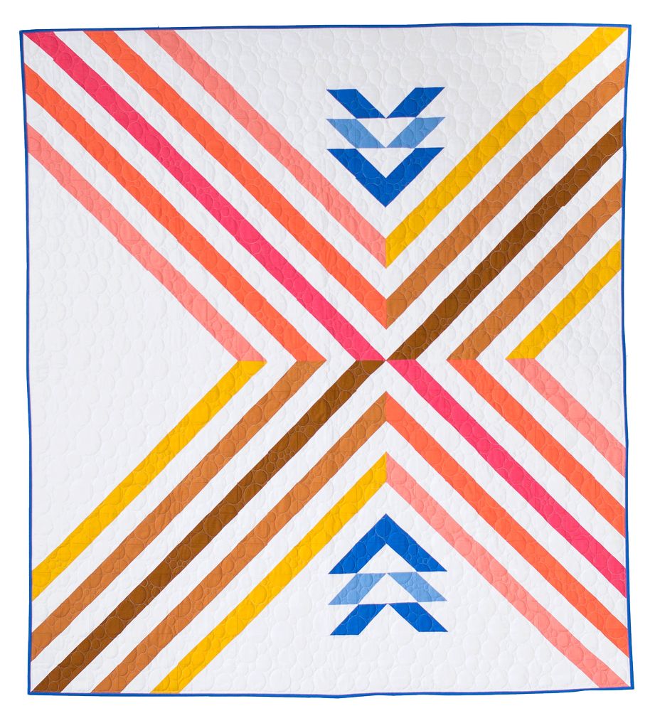 Then Came June Then Came June: Stripe Crossing Quilt