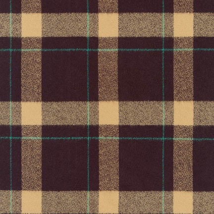 Robert Kaufman Mammoth Flannel Brown