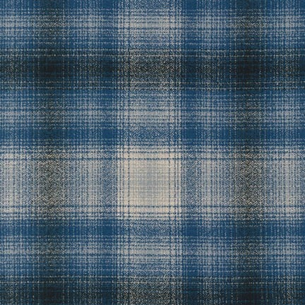 Robert Kaufman Mammoth Flannel Blue