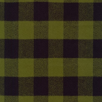 Robert Kaufman Mammoth Flannel Olive