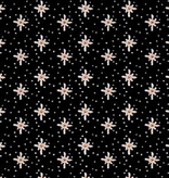 FIGO Desert Wilderness Boccaccini Meadows Starburst Black Rayon