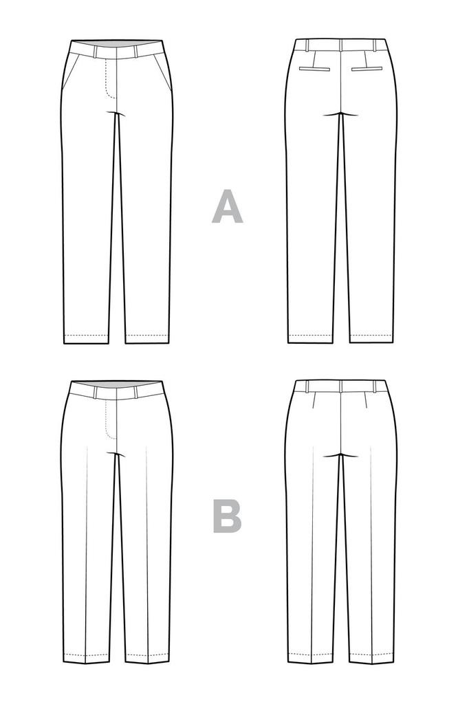 Closet Core Patterns Closet Core Patterns Sasha Trousers