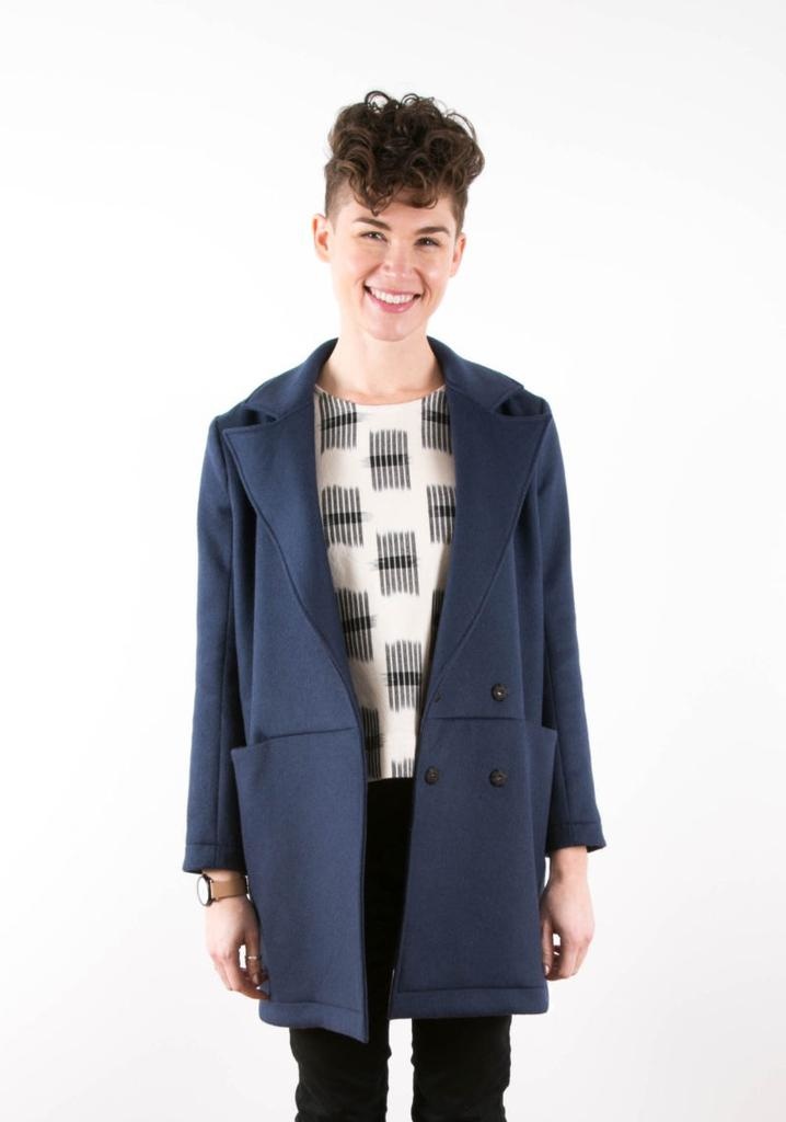 Grainline Patterns Yates Coat by Grainline Pattern