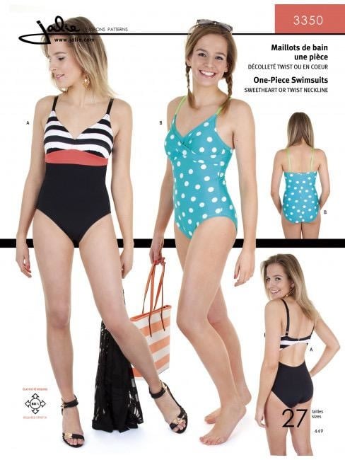 Brewer Jalie One-Piece Swimsuits