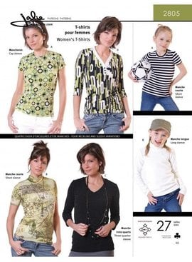 Jalie Jalie Women's T-Shirt Pattern