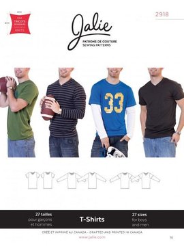 Jalie Jalie Men's T-Shirt Pattern