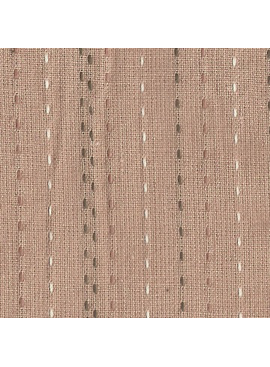 Nikko Dusty Rose Sashiko Lines