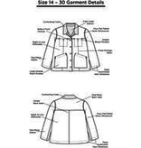 Grainline Patterns Thayer Jacket Pattern by Grainline Studio - Sizes 0-18