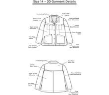 Grainline Patterns Thayer Jacket Pattern by Grainline Studio - Sizes 0-18