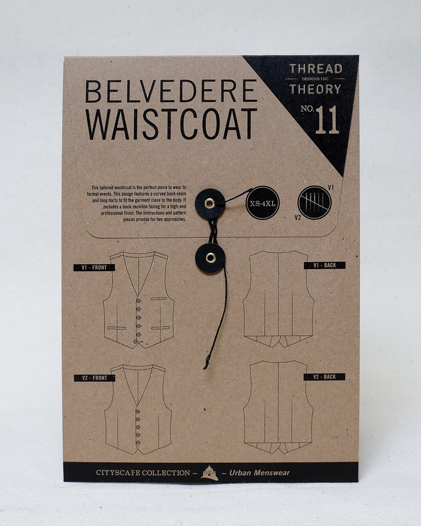 Thread Theory Belvedere Waistcoat Vest pattern