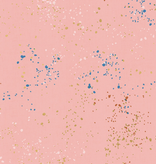 Ruby Star Society Speckled by Rashida Coleman Hale for Ruby Star Metallic Candy Pink