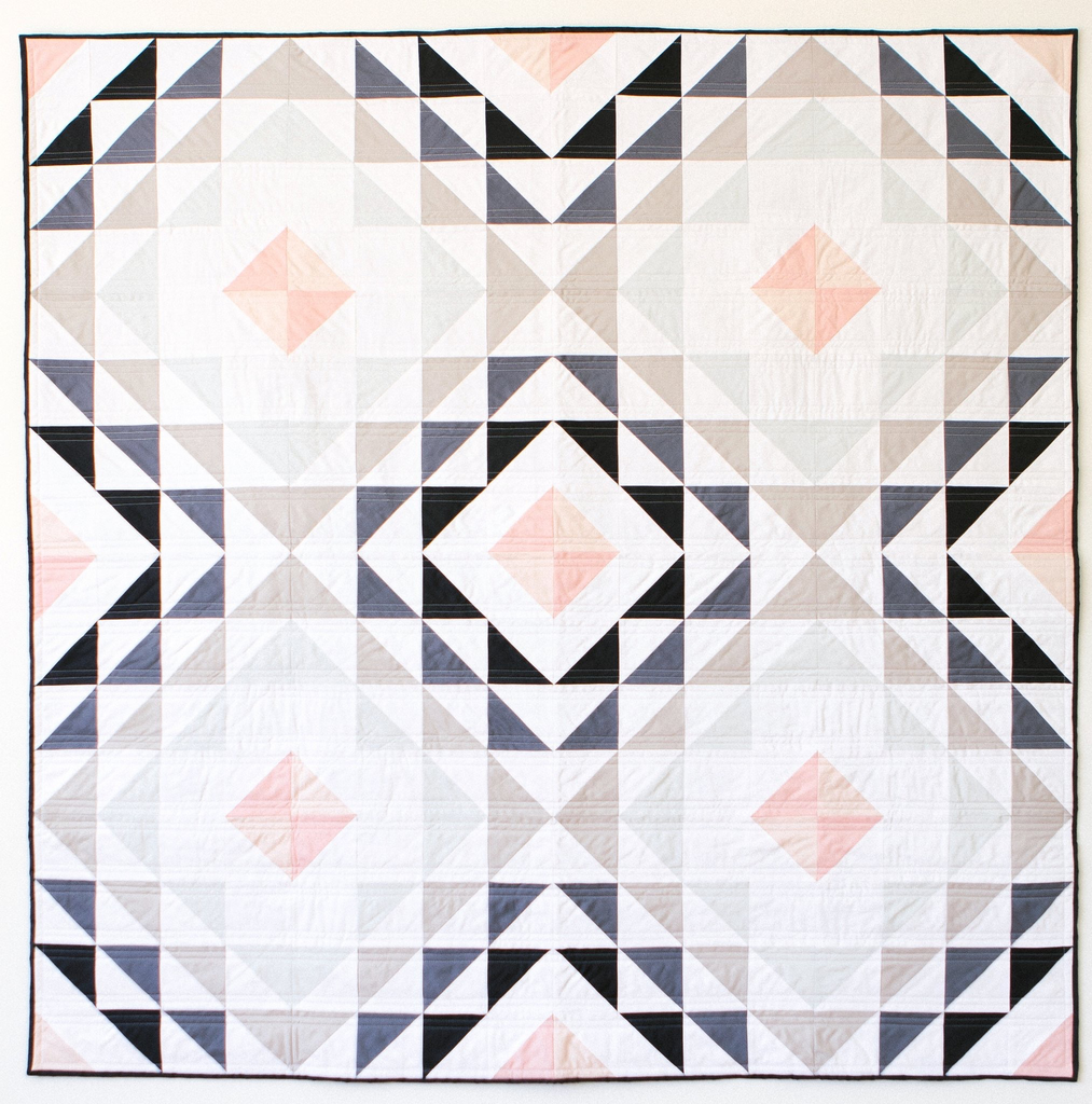 Then Came June: Diamond Ripples Quilt