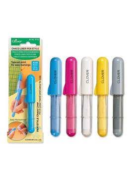 Clover Chaco Liner Pen Style Blue