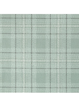 Dear Stella Winter Cabin Flannel: Dash Plaid Spruce