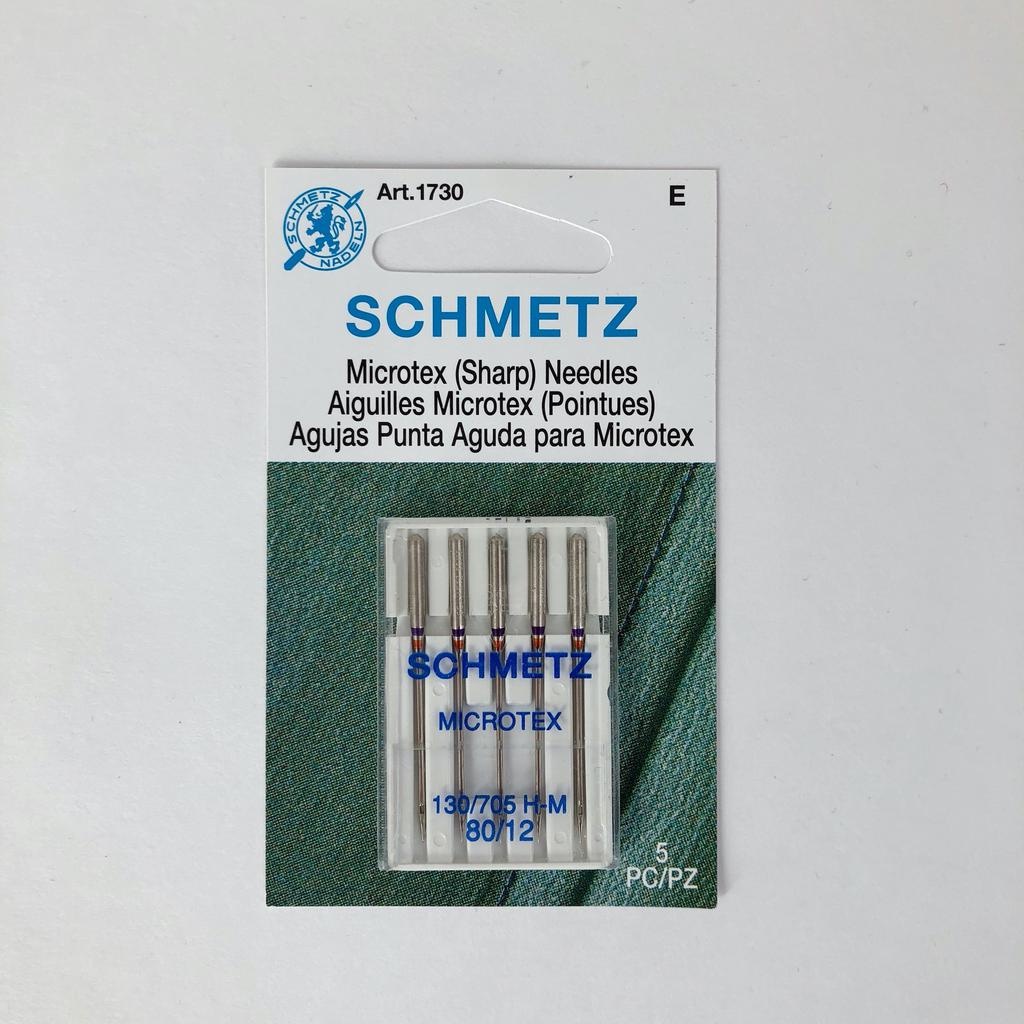 Schmetz Schmetz Microtex 5pk sz12/80