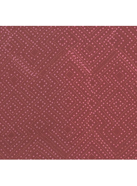 Hoffman Fabrics Me + You Hand Dyed Batiks Diamond Dots Wild Rose