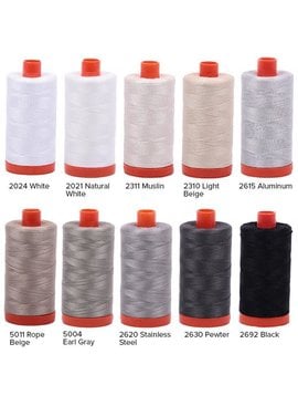 Aurifil Aurifil Cotton Mako 50wt 1300m ORANGE SPOOL