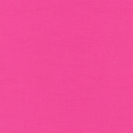 Robert Kaufman Kona Cotton Bright Pink