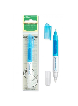 Clover Clover Chacopen Blue with Eraser Water Soluable