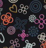 Cotton + Steel Akoma by Rashida Coleman-Hale<br />
Symbolic Midnight Rayon