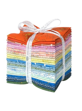 Robert Kaufman Collection CF by Carolyn Friedlander: Colorful Colorstory Fat Quarter Bundle 27pc