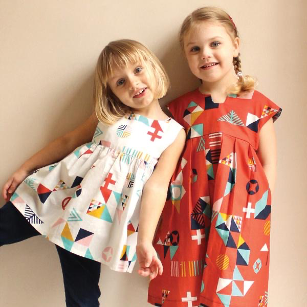 Made By Rae Geranium Dress sz 6-12