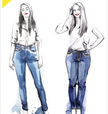 Closet Core Patterns Closet Core Patterns Ginger Skinny Jeans