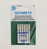 Schmetz Schmetz Microtex 5pk sz8/60
