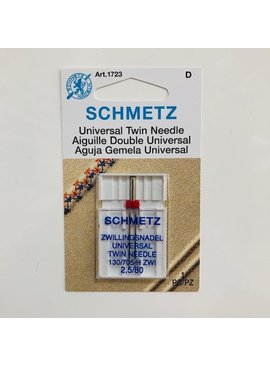 Schmetz Schmetz Universal Twin Needle 2.5/80