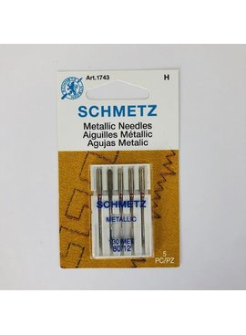 Schmetz Schmetz Metallic 5-pk sz 12/80