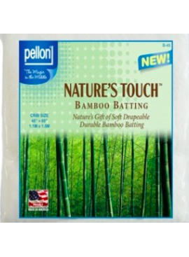 Pellon Pellon Nature’s Touch 50% Bamboo / 50% Cotton Batting Crib 45" x 60"