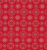 Robert Kaufman Sevenberry: Bandana Red
