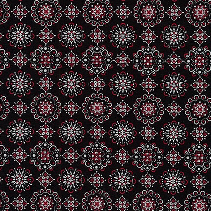 Robert Kaufman Sevenberry: Bandana Black