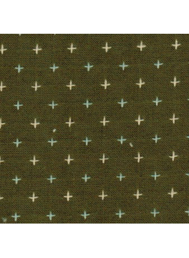 Diamond Textiles Nikko Geo Olive Pluses