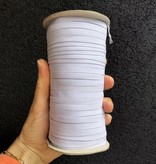 White Knit Braided Elastic 1/4" (144 yard roll)