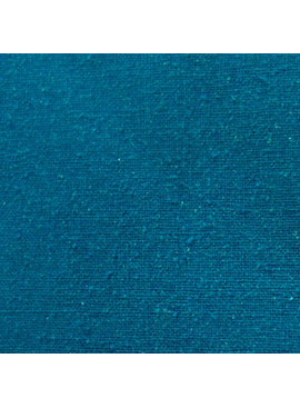 Exotic Silks Raw Silk Noil Teal Blue