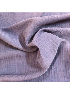 Exotic Silks Ribbed Silk / Linen Skipper Blue
