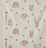 Kokka Kokka Embroidered Rabbit Cream