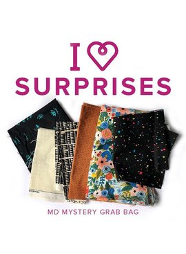 Modern Domestic Mystery Grab Bag of Quilting Fabric - Remnant Bundle