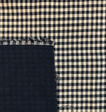 S. Rimmon & Co. Double Sided Blue Gingham Double Gauze