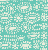 Cotton + Steel Sienna by Alexia Abegg: Moonstone Turquoise Rayon